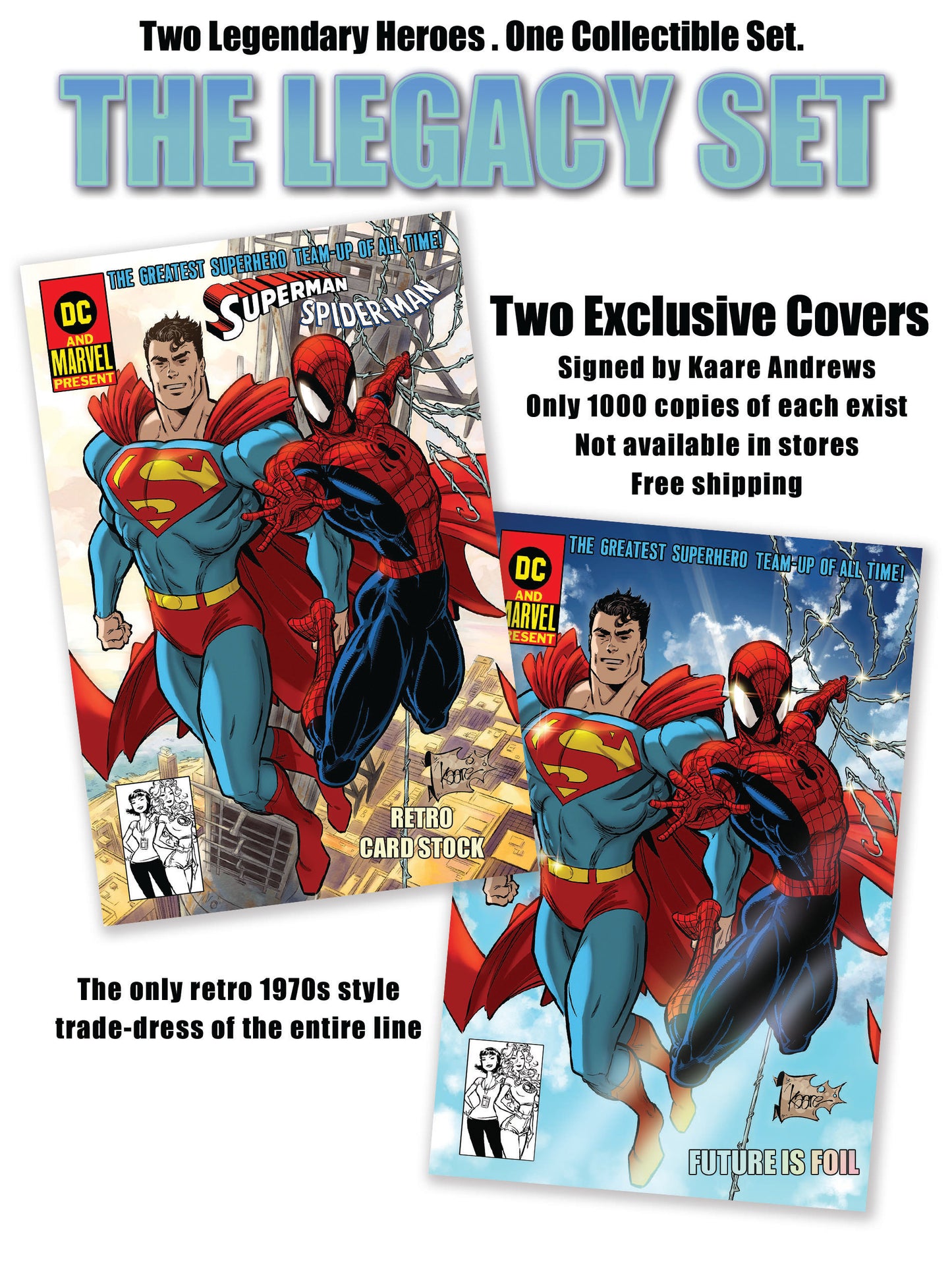 Superman & Spider-Man #1: THE LEGACY SET