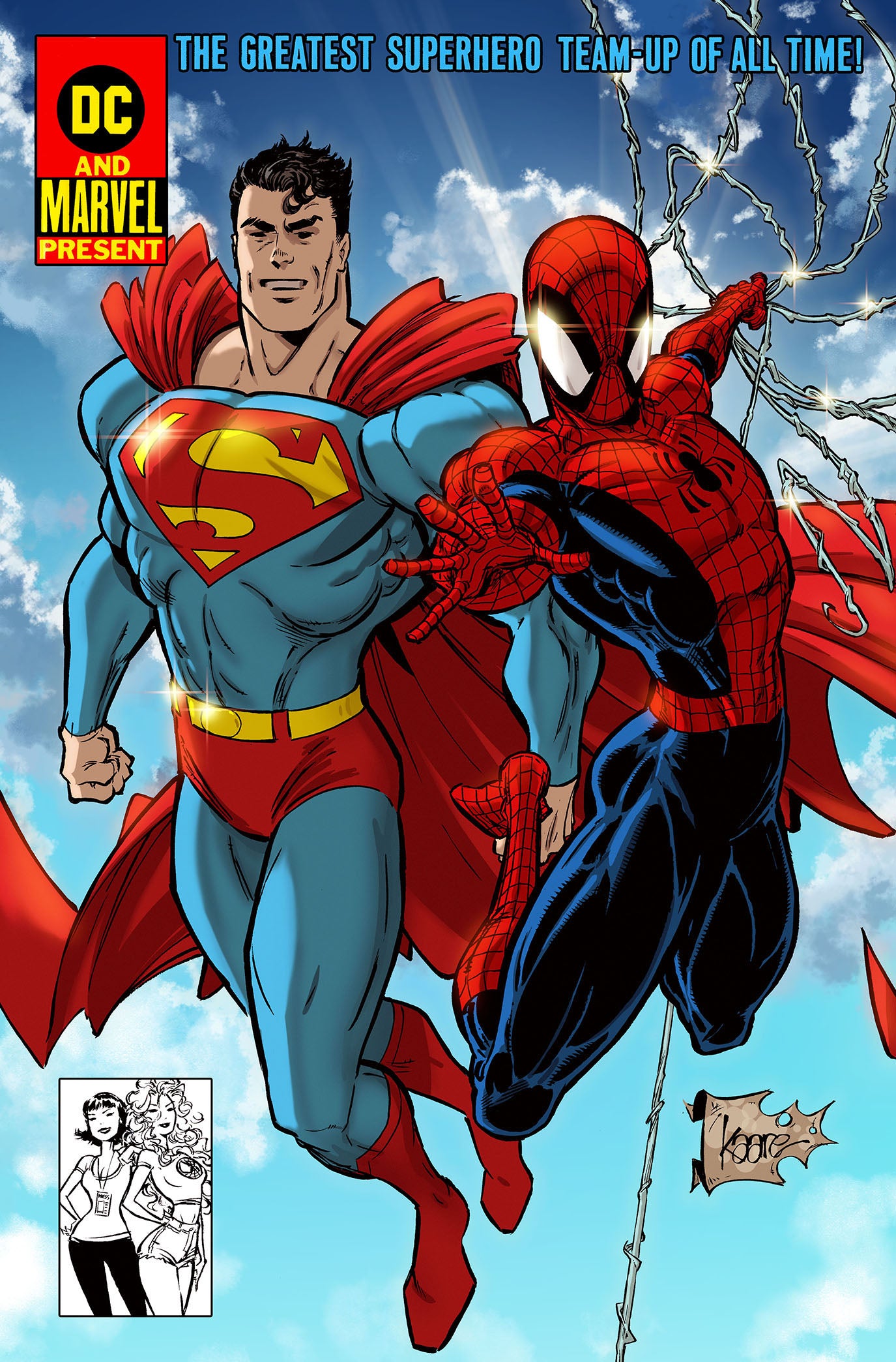 Superman & Spider-Man #1: FUTURE IS FOIL VARIANT