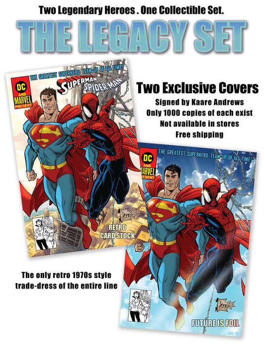 Superman & Spider-Man #1: THE LEGACY SET