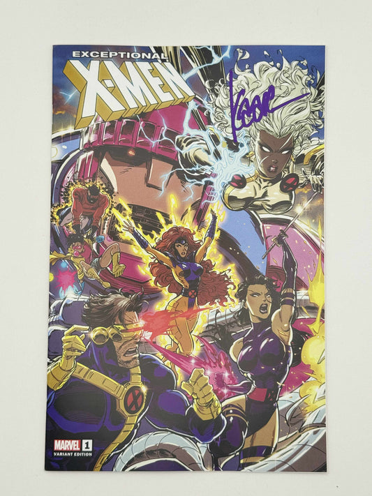 [SIGNED W/ COA] Kaare Andrews | Exceptional X-Men #1 Unknown Comics Kaare Andrews Exclusive Var [IN STOCK]
