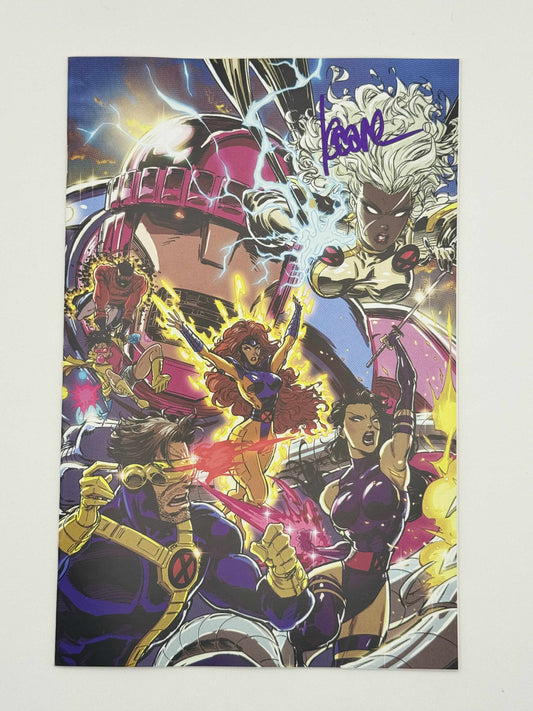 [SIGNED W/ COA] Kaare Andrews | Exceptional X-Men #1 Unknown Comics Kaare Andrews Exclusive Virgin Var [IN STOCK]