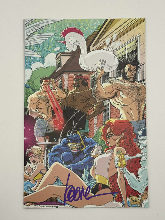 [SIGNED W/ COA] Kaare Andrews | NYX #1 Unknown Comics Kaare Andrews Exclusive Virgin Var [IN STOCK]